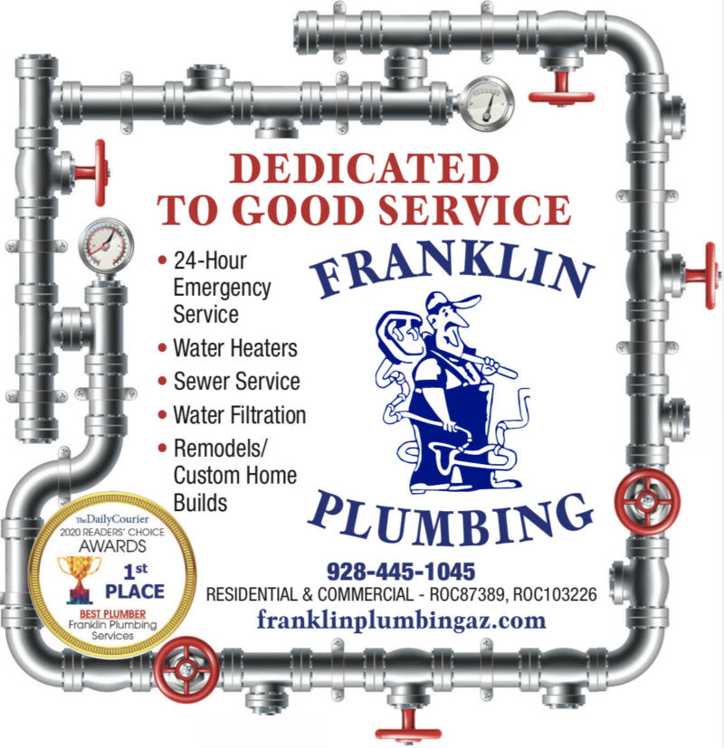 Best Prescott Plumber Franklin Plumbing Services